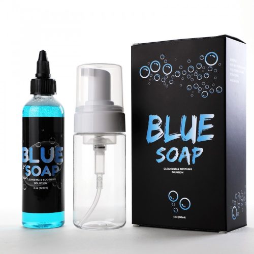 TS301-4OZ-3A Kék szappan + Spray adagoló